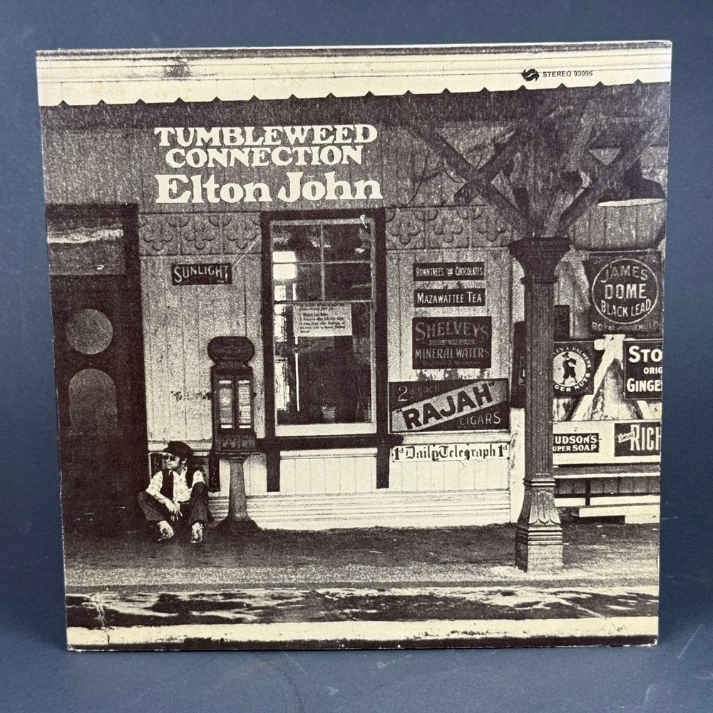 Elton John Tumbleweed Connection Vinyl Record LP UNI 93096 Stereo NEAR MINT